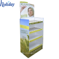 Carton Showcase Cardboard Floor Standing Make Up Display Stand